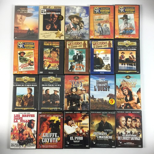 Western coffret lot dvd - dvd, /
