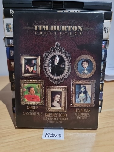 Dvd coffret tim burton - tim,